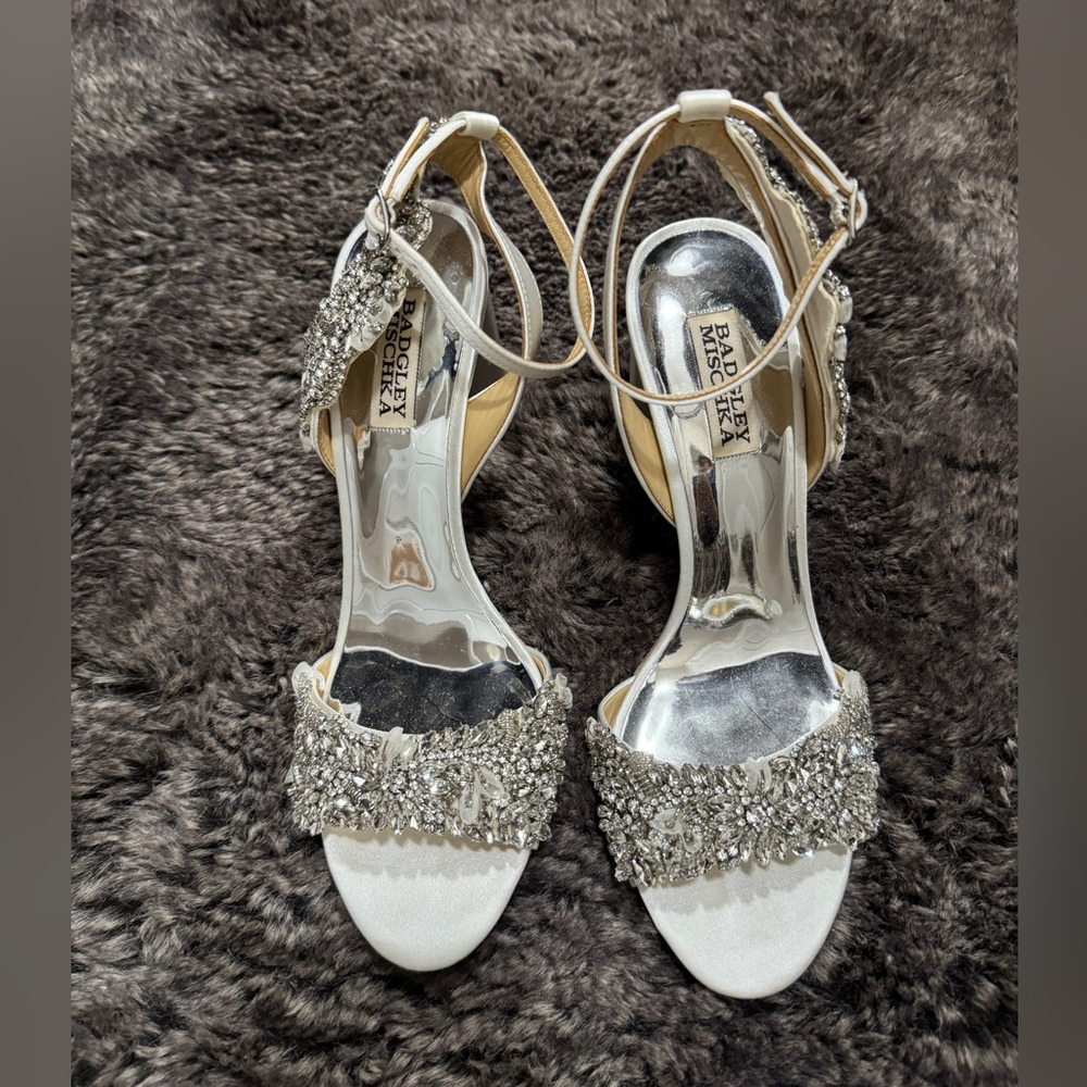Badgley Mischka Libby bridal shoes